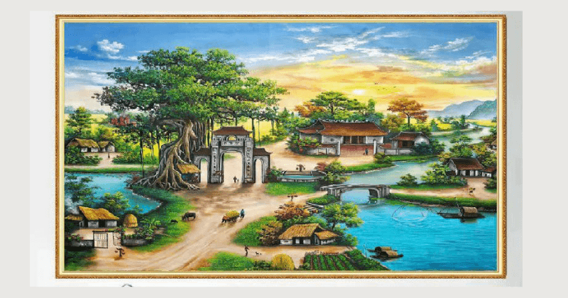 Lý do cần giặt tranh thêu chữ thập trước khi đóng khung