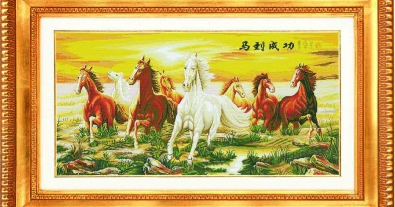 Giá trị thủ công, thẩm mỹ, tình cảm và biểu tượng của tranh thêu